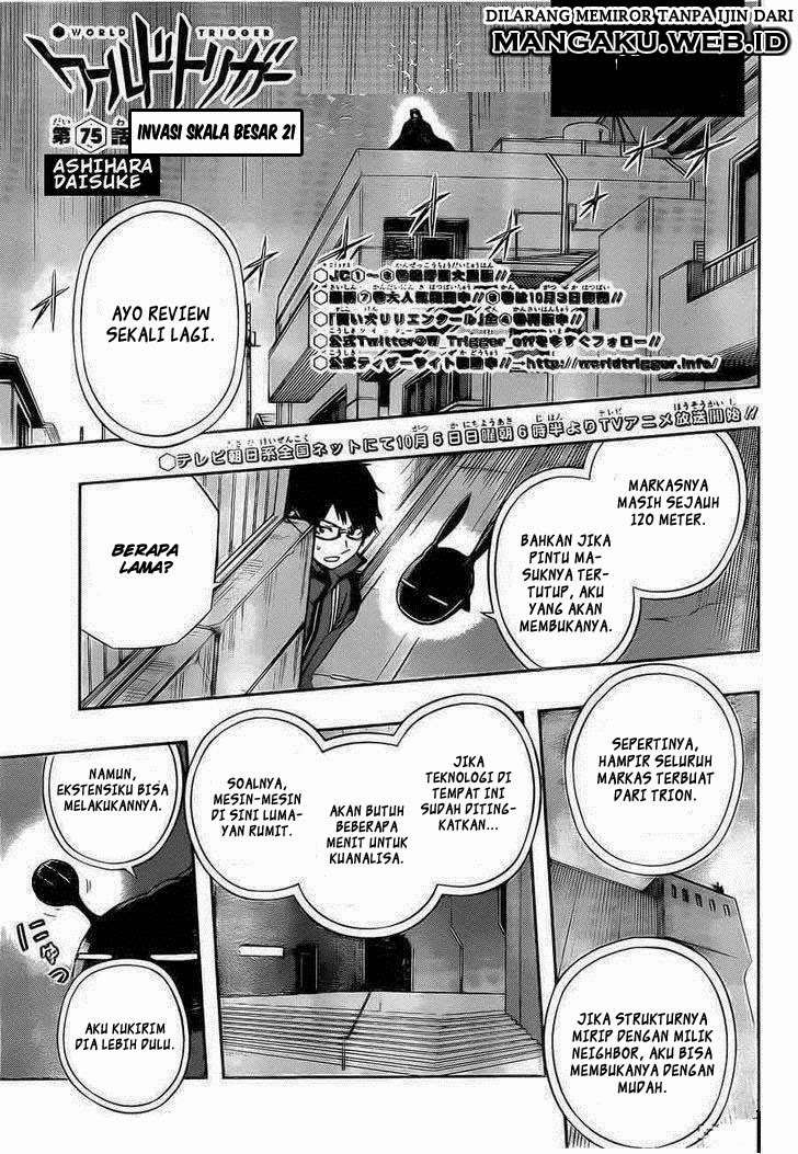 Baca Manga World Trigger Chapter 75 Gambar 2