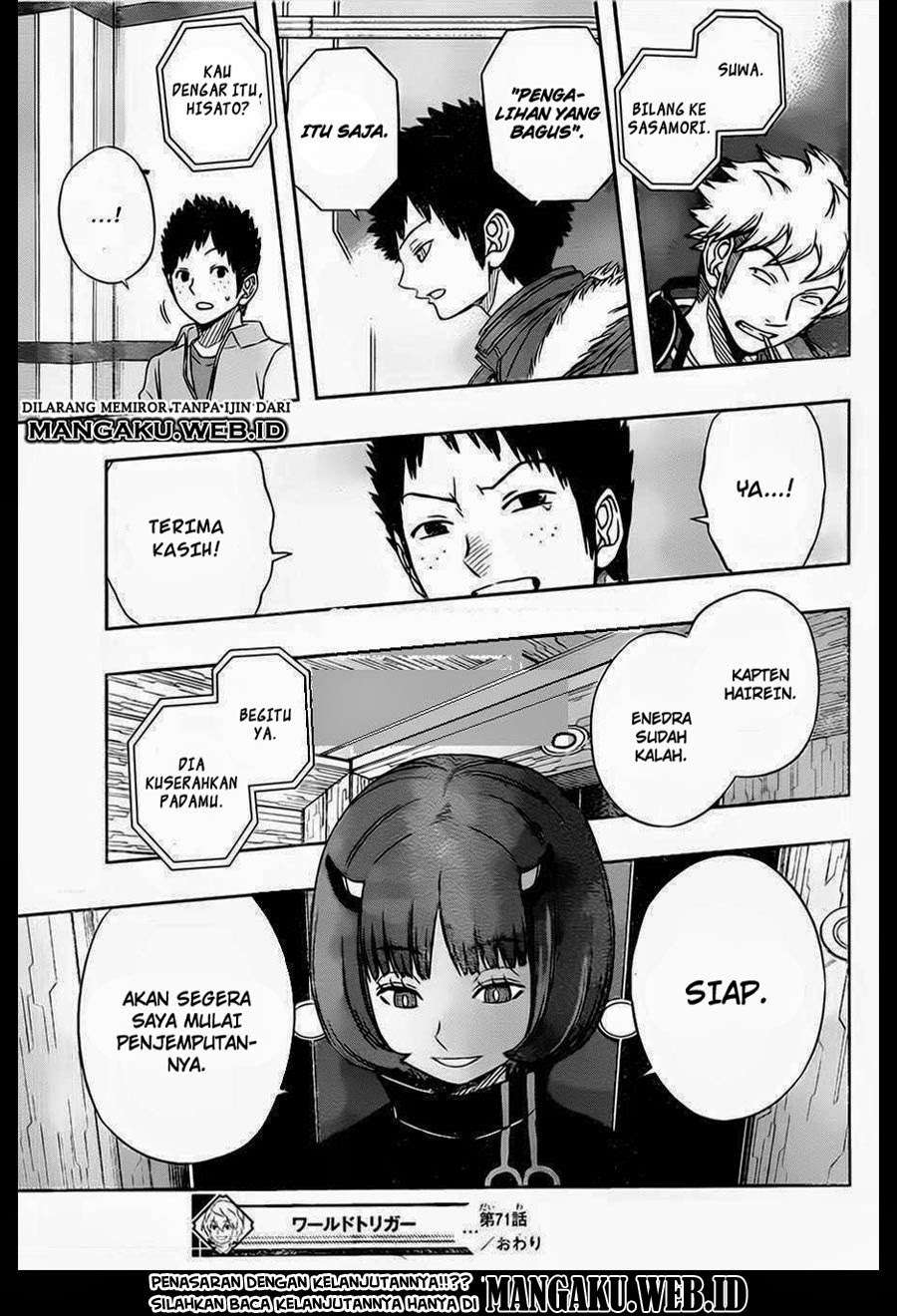 World Trigger Chapter 71 Gambar 20