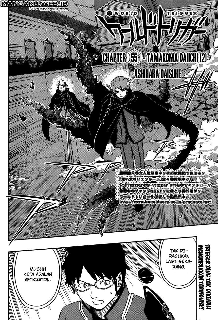 Baca Manga World Trigger Chapter 55 Gambar 2