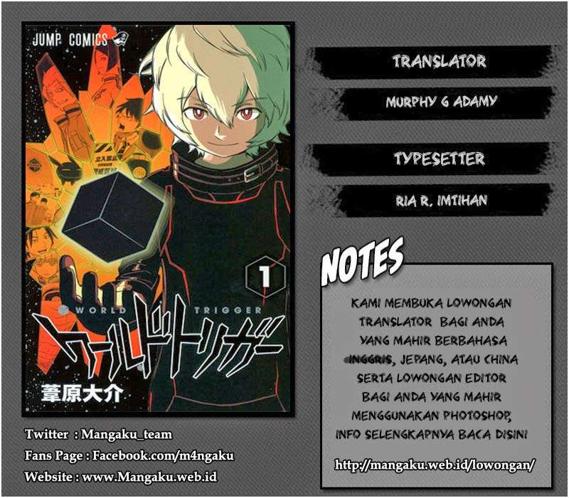 Baca Komik World Trigger Chapter 41 Gambar 1