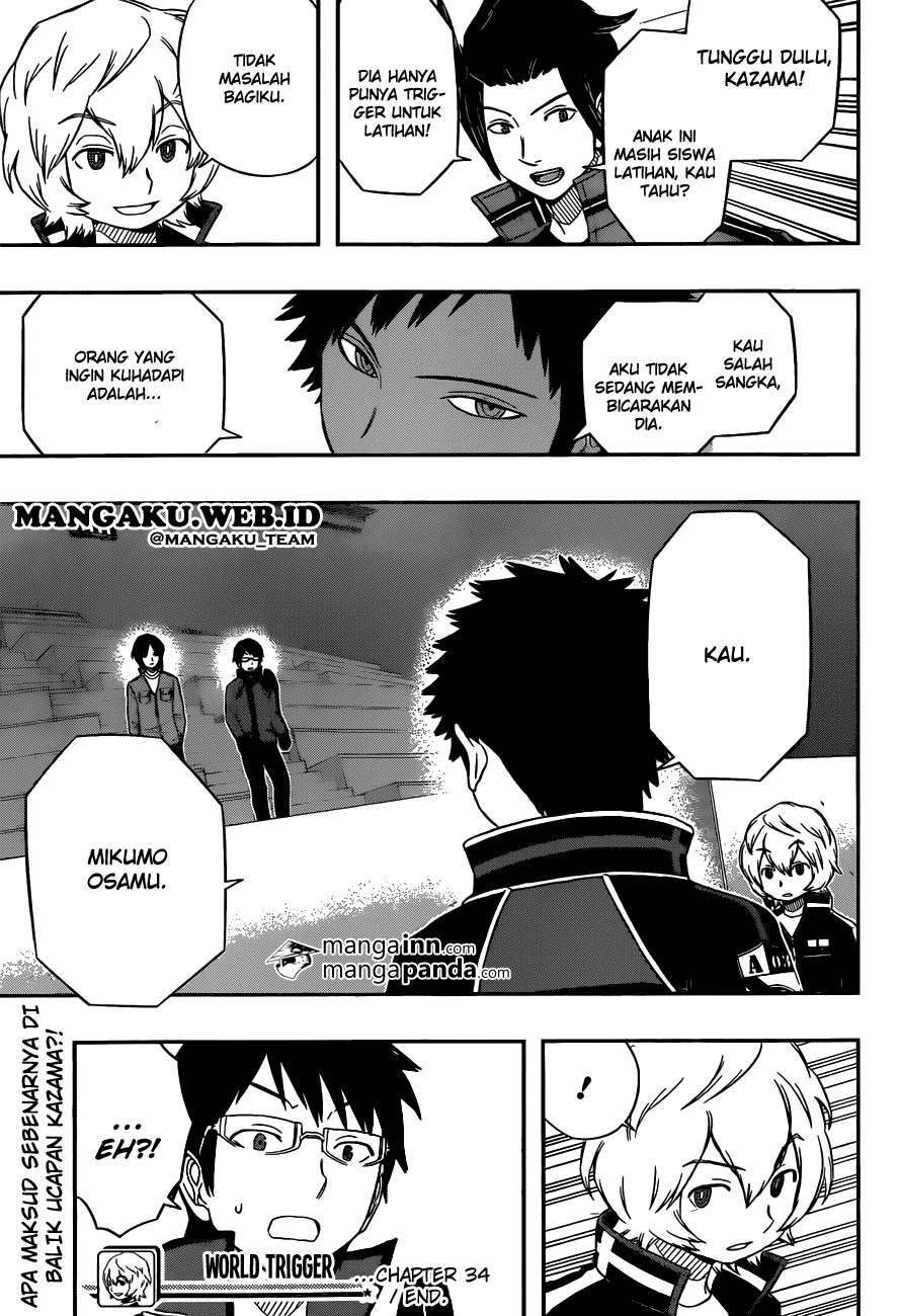 World Trigger Chapter 34 Gambar 17