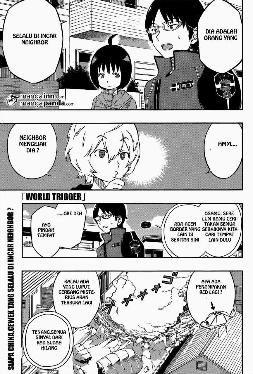 Baca Manga World Trigger Chapter 13 Gambar 2