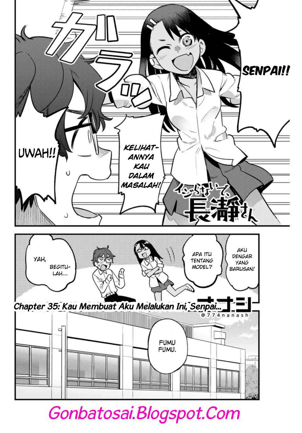 Ijiranaide, Nagatoro-san Chapter 36 Gambar 3