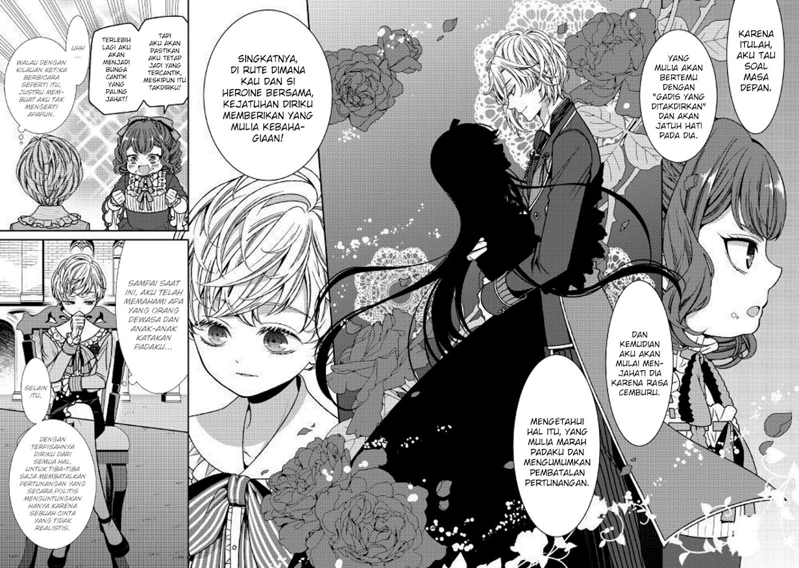 Jishou Akuyaku Reijou na Konyakusha no Kansatsu Kiroku Chapter 1 Gambar 7