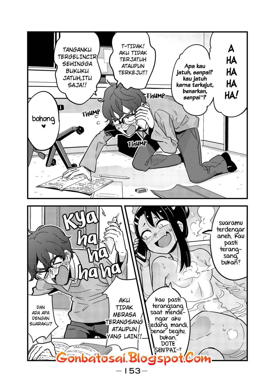 Ijiranaide, Nagatoro-san Chapter 8.2 Gambar 10