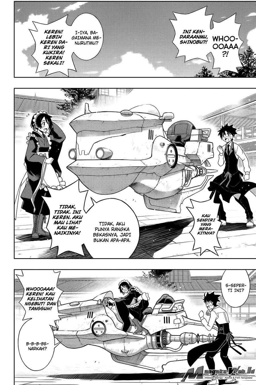 UQ Holder! Chapter 100 Gambar 3