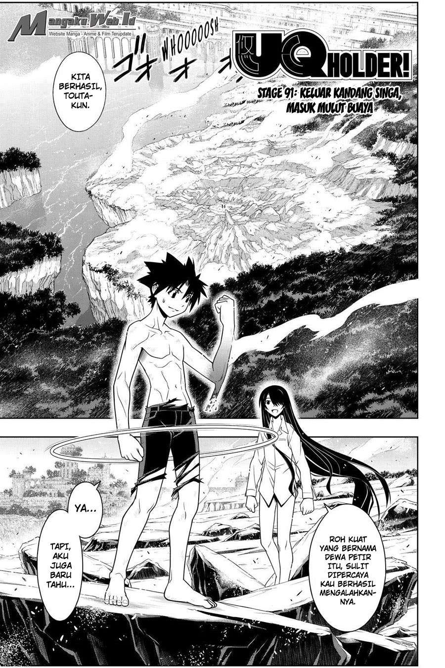 Baca Komik UQ Holder! Chapter 91 Gambar 1