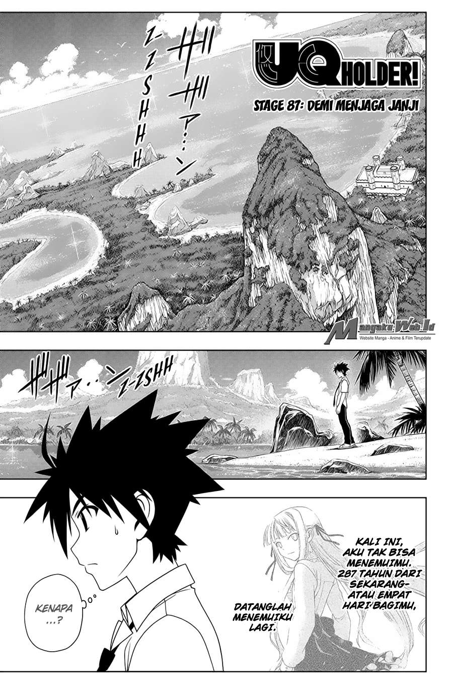 Baca Komik UQ Holder! Chapter 87 Gambar 1