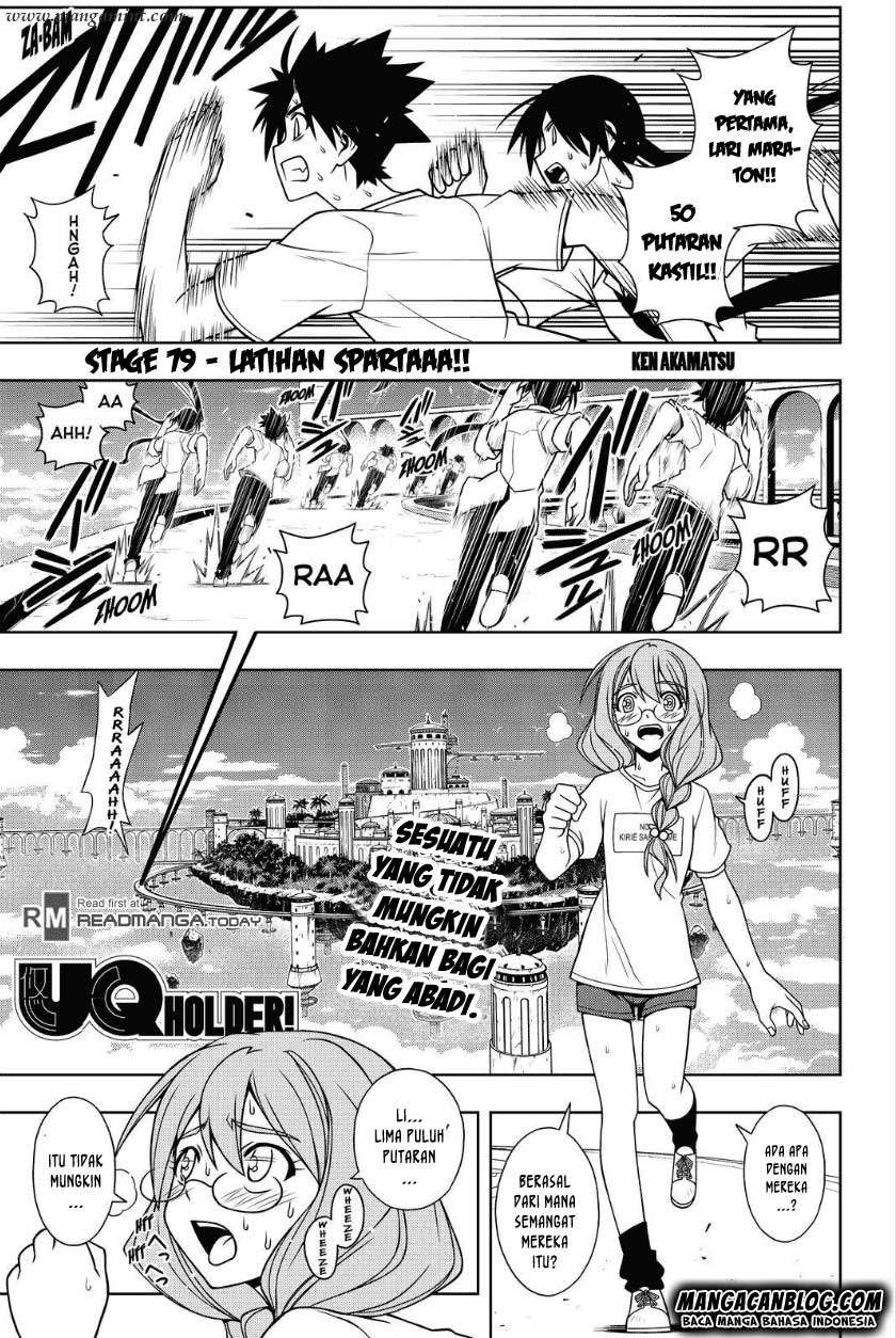 Baca Komik UQ Holder! Chapter 79 Gambar 1