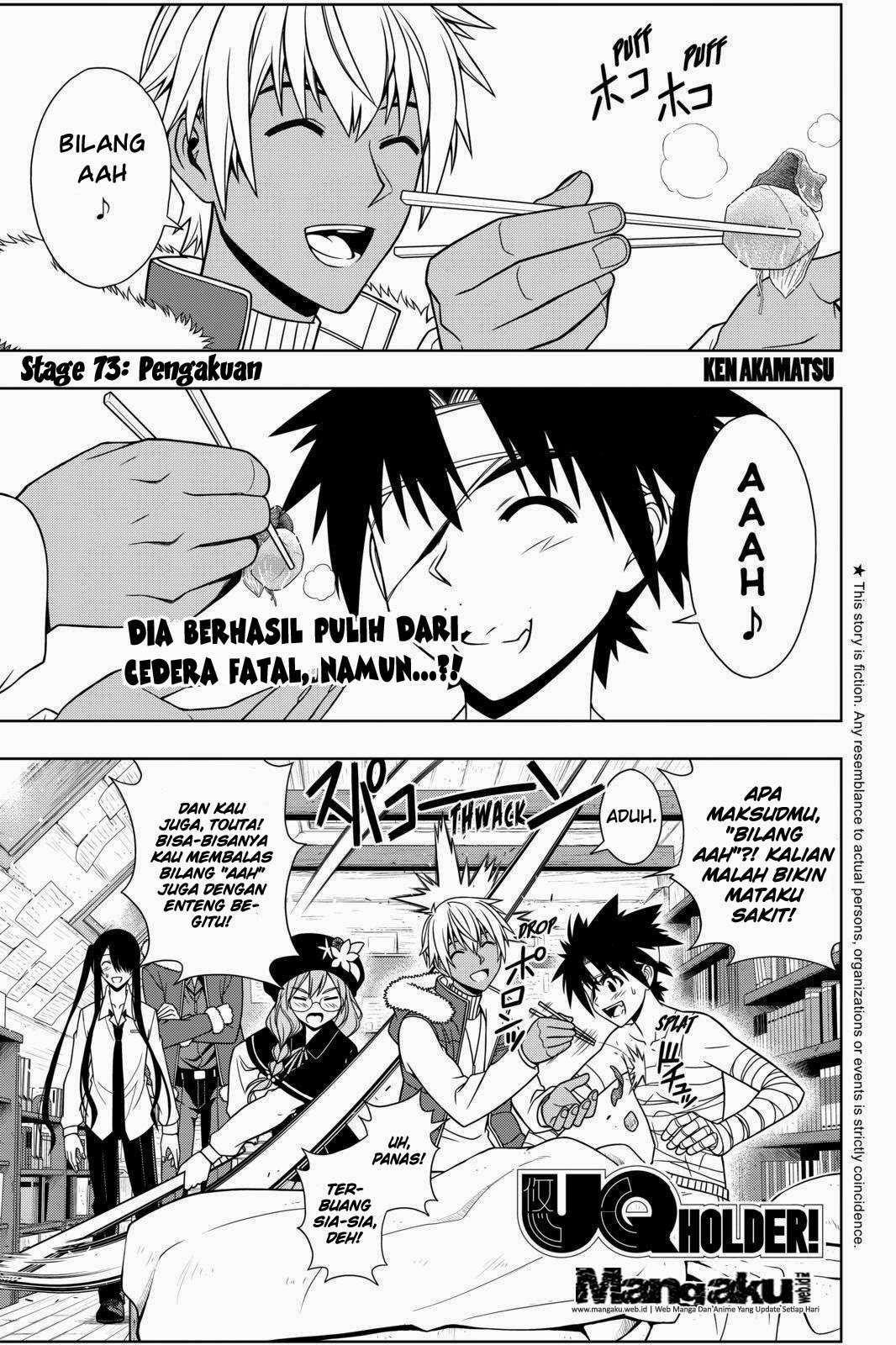 Baca Manga UQ Holder! Chapter 73 Gambar 2