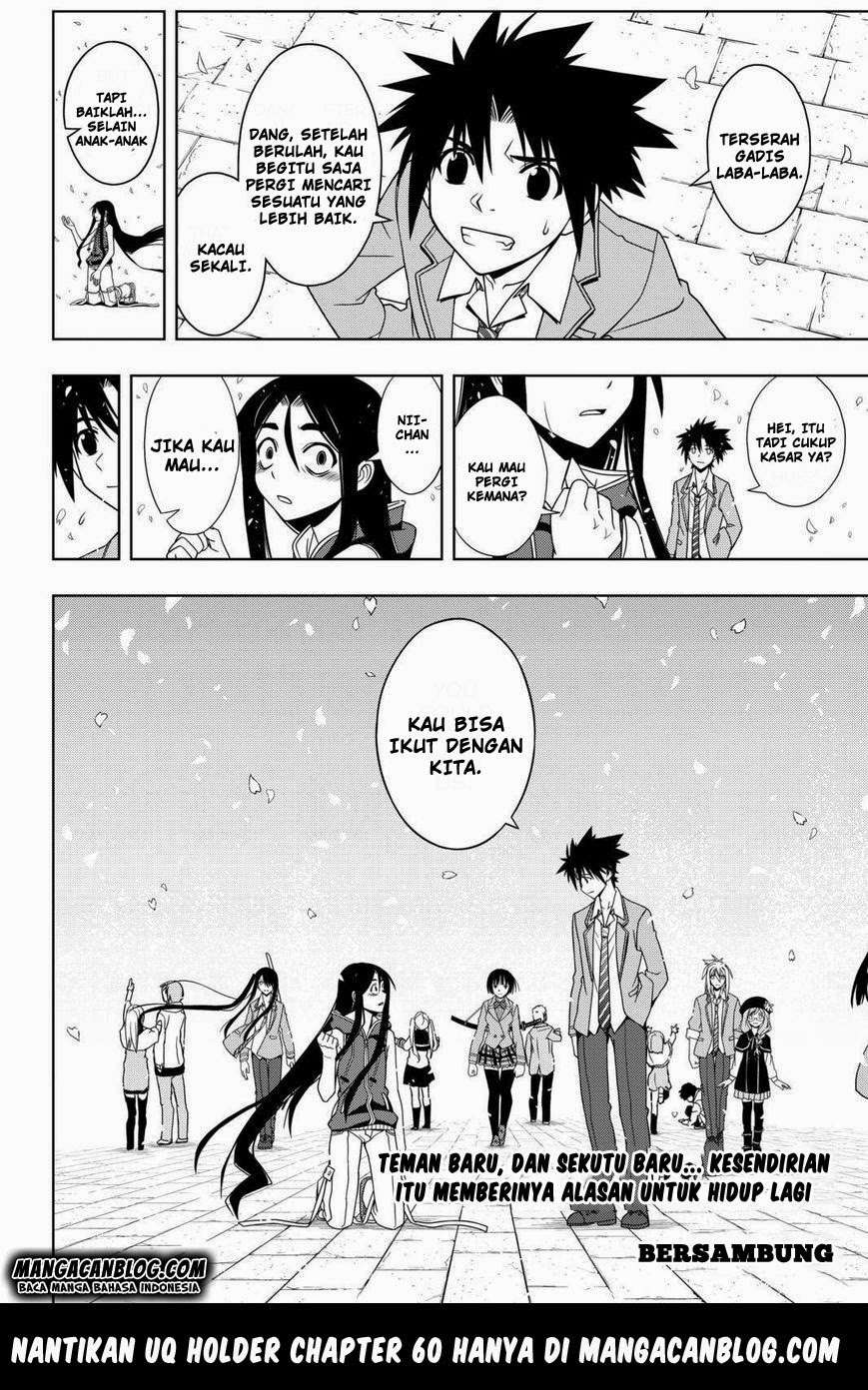 UQ Holder! Chapter 60 Gambar 19