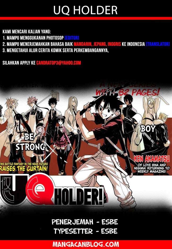 Baca Manga UQ Holder! Chapter 52 Gambar 2