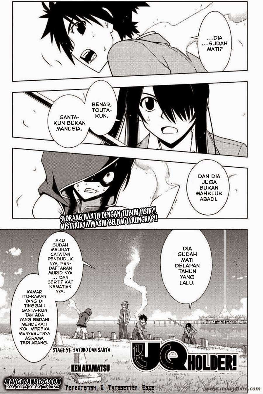 Baca Komik UQ Holder! Chapter 51 Gambar 1