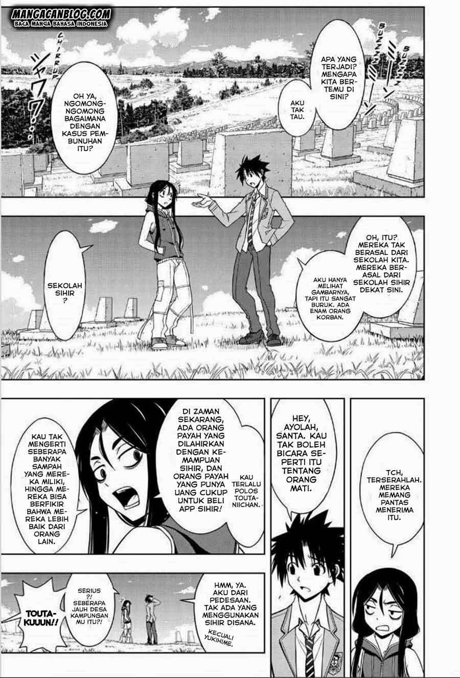 UQ Holder! Chapter 50 Gambar 12