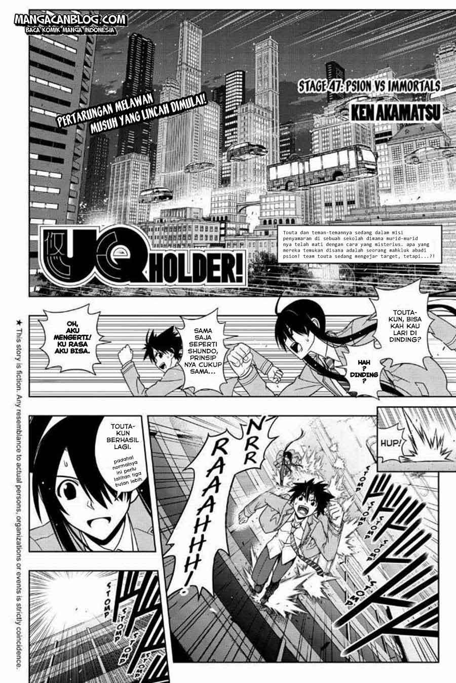 UQ Holder! Chapter 47 Gambar 3