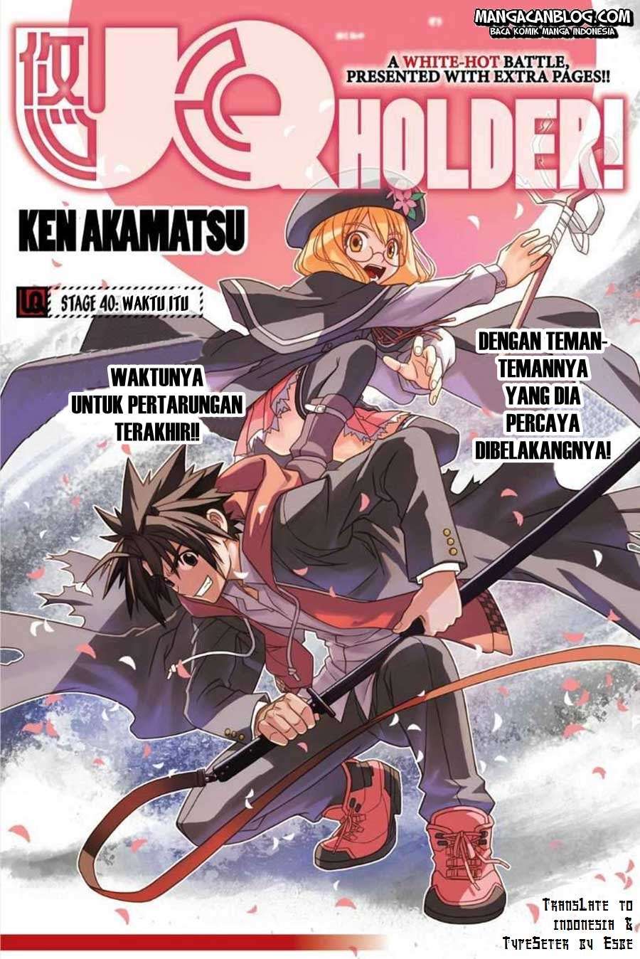 Baca Komik UQ Holder! Chapter 40 Gambar 1