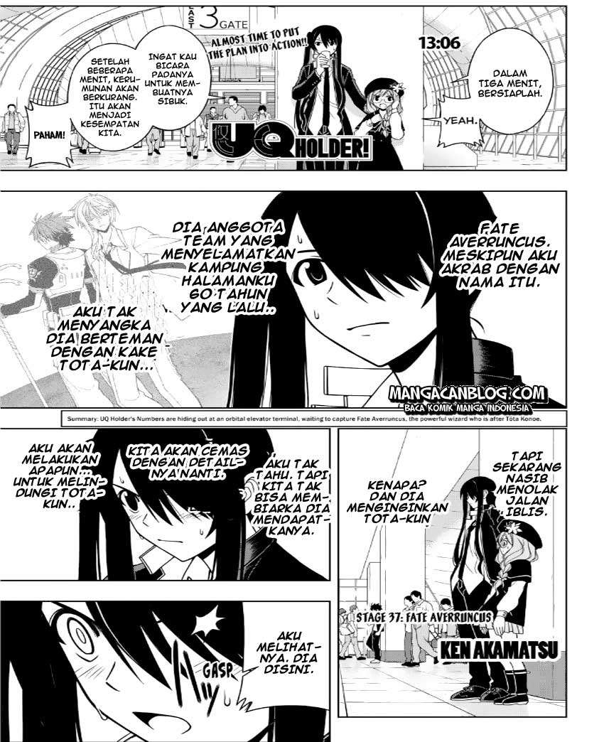 Baca Komik UQ Holder! Chapter 37 Gambar 1