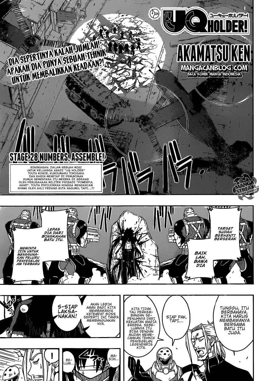 Baca Komik UQ Holder! Chapter 28 Gambar 1