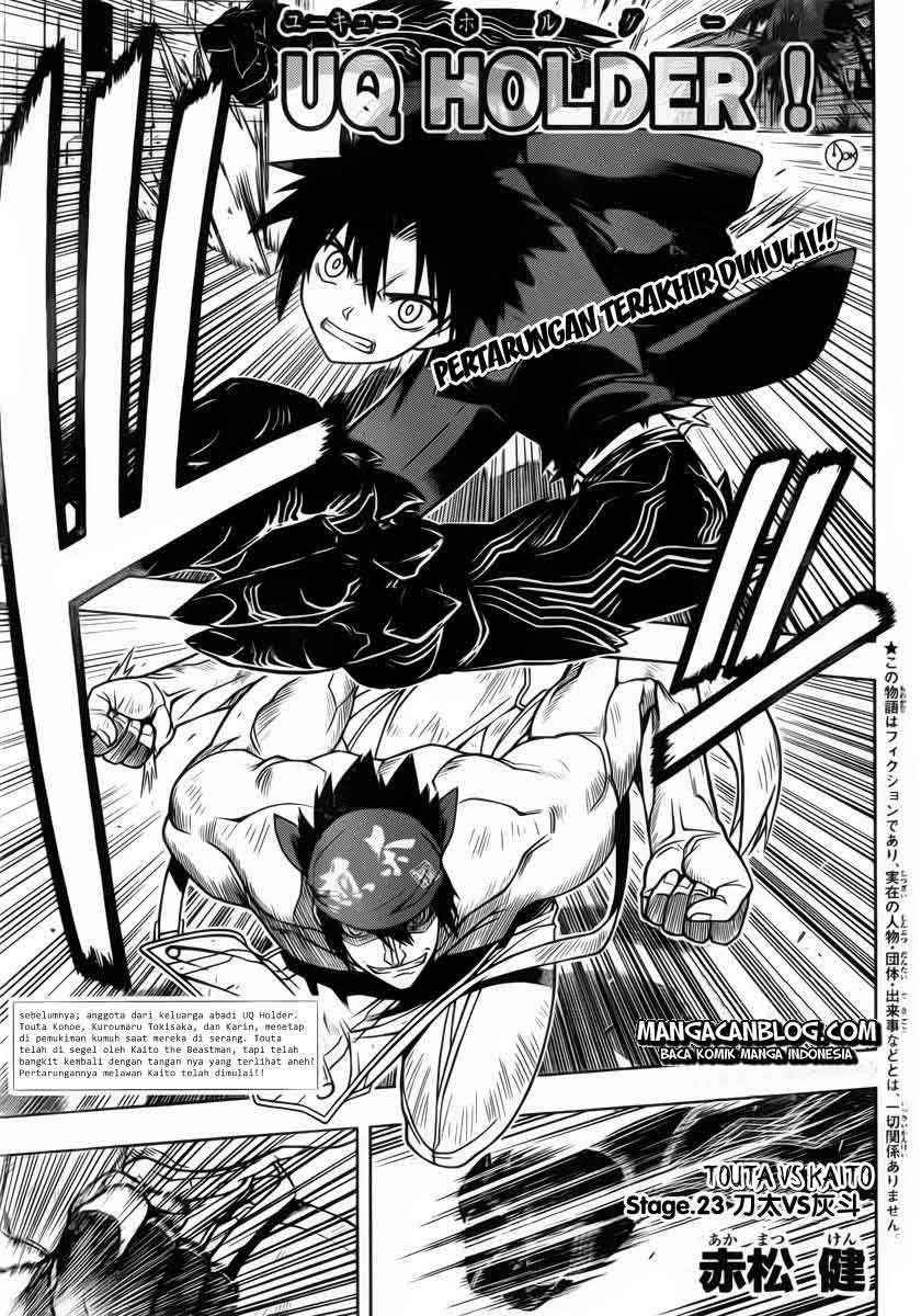 Baca Komik UQ Holder! Chapter 23 Gambar 1