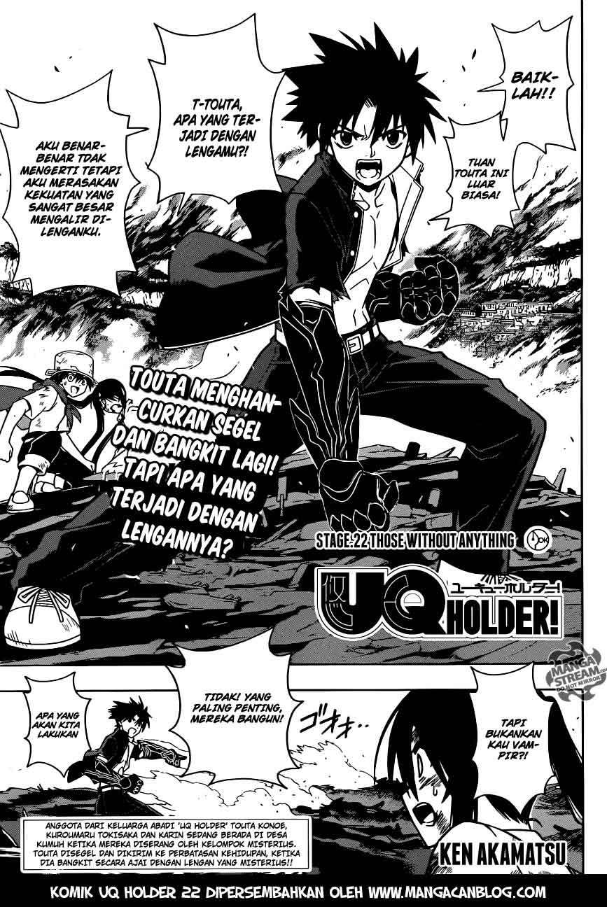 Baca Komik UQ Holder! Chapter 22 Gambar 1