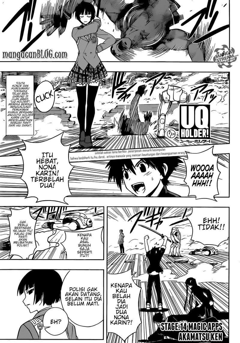 Baca Komik UQ Holder! Chapter 14 Gambar 1