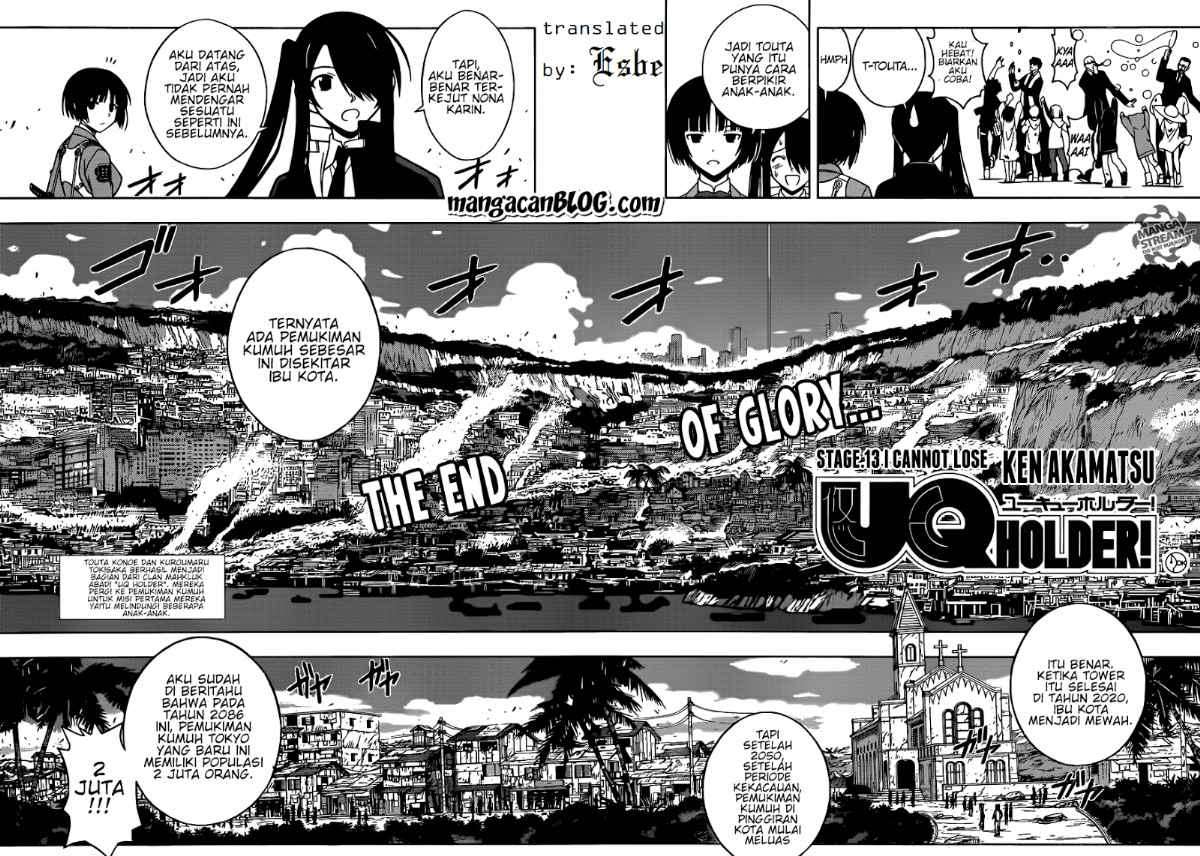 UQ Holder! Chapter 13 Gambar 3