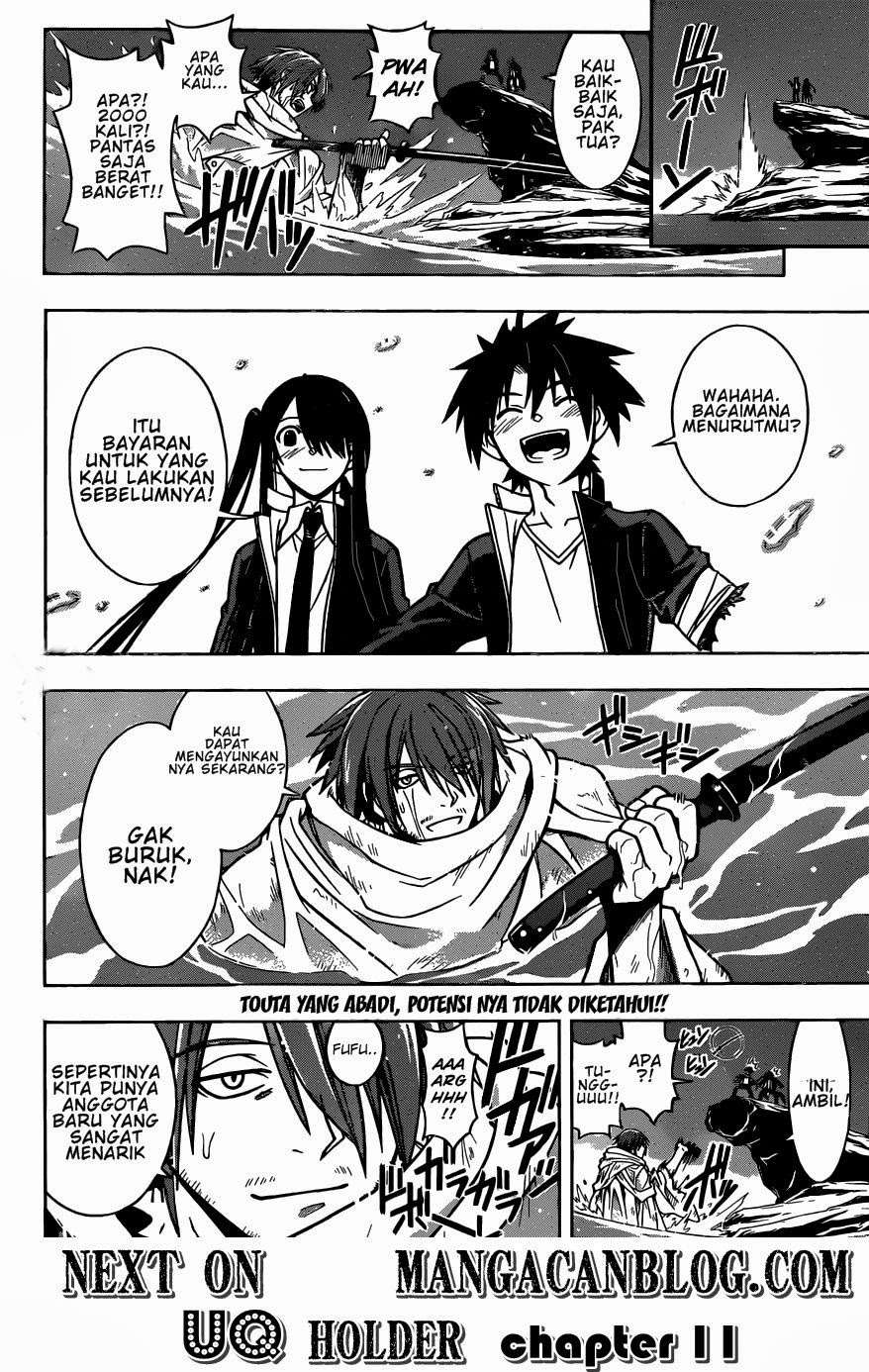 UQ Holder! Chapter 10 Gambar 16