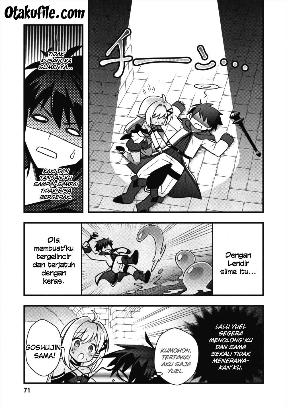 Isekai no Meikyuu Toshi de Chiyu Mahoutsukai Yattemasu Chapter 3 Gambar 7