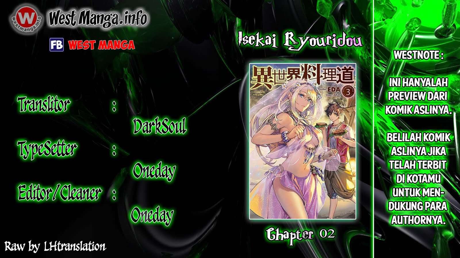 Baca Komik Isekai Ryouridou Chapter 2 Gambar 1