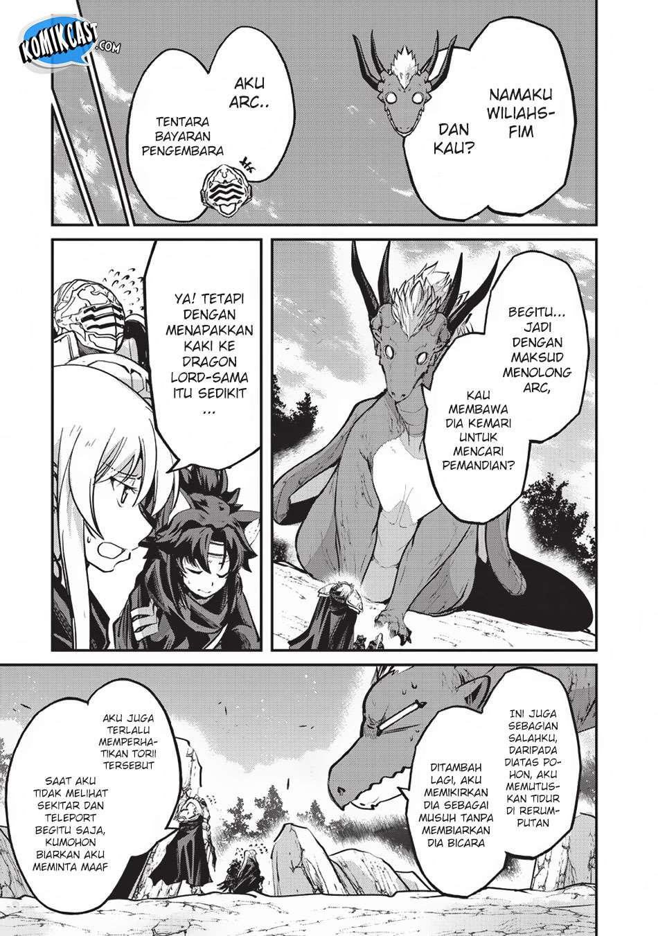 Gaikotsu Kishi-sama, Tadaima Isekai e Odekake-chuu Chapter 23 Gambar 20