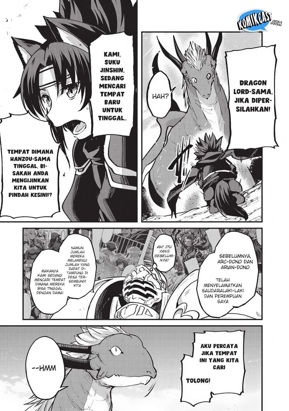 Gaikotsu Kishi-sama, Tadaima Isekai e Odekake-chuu Chapter 23 Gambar 22