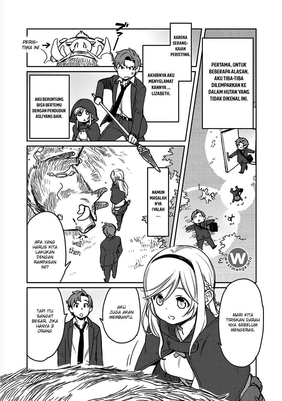 Isekai ni Kita Mitai dakedo Ikan Sureba Yoi no Darou Chapter 2 Gambar 6