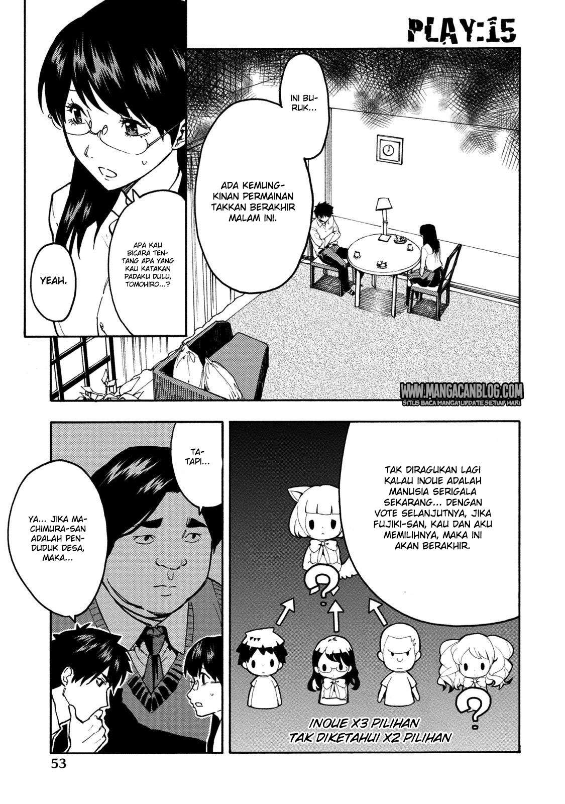 Baca Komik Jinrou Game Chapter 15 Gambar 1