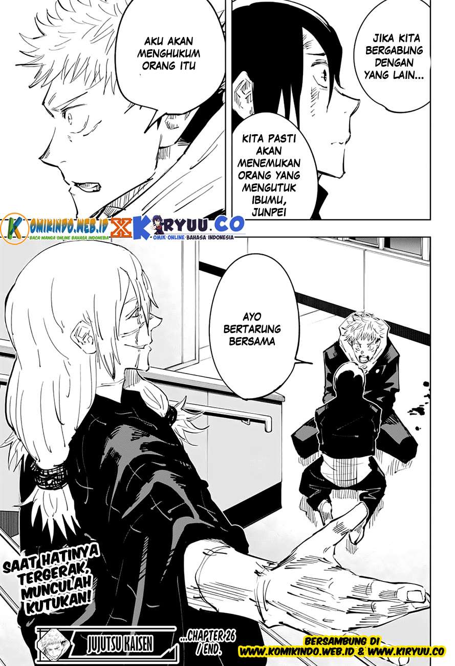 Jujutsu Kaisen Chapter 26 Gambar 21