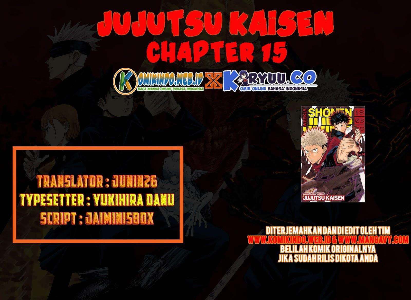 Jujutsu Kaisen Chapter 15 Gambar 3