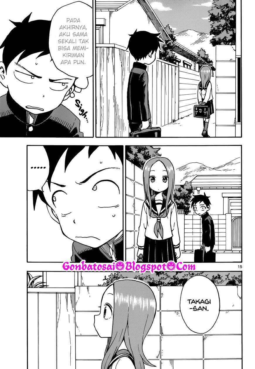 Karakai Jouzu no Takagi-san Chapter 69 Gambar 18