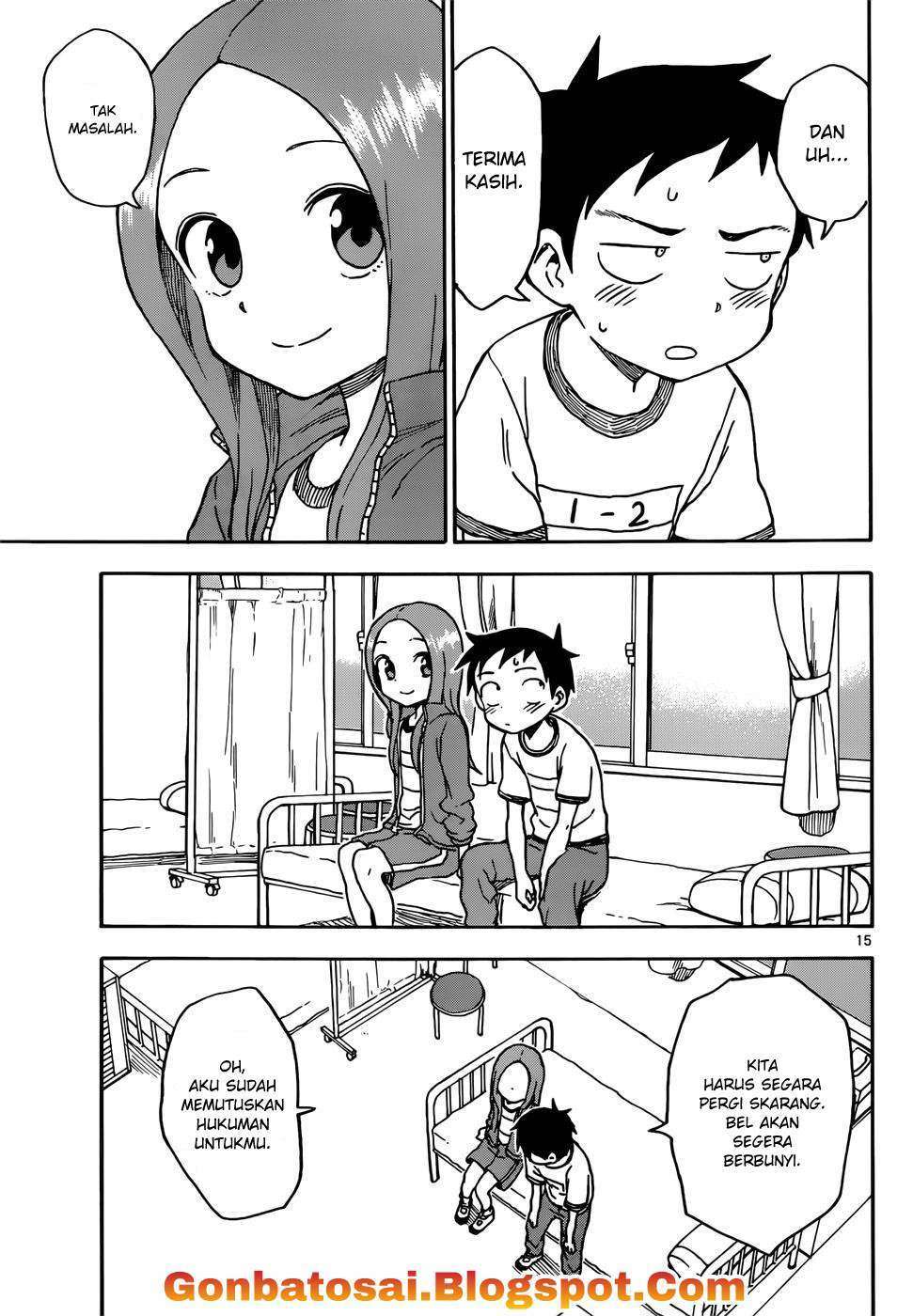 Karakai Jouzu no Takagi-san Chapter 68 Gambar 17