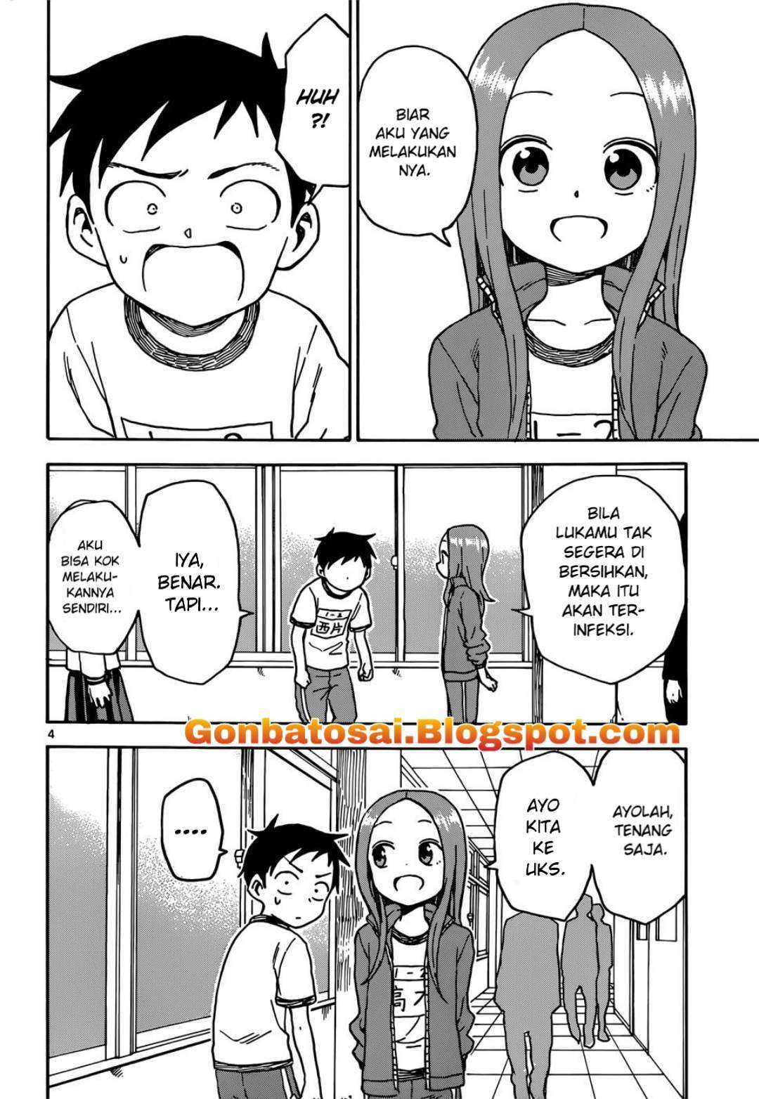 Karakai Jouzu no Takagi-san Chapter 68 Gambar 5