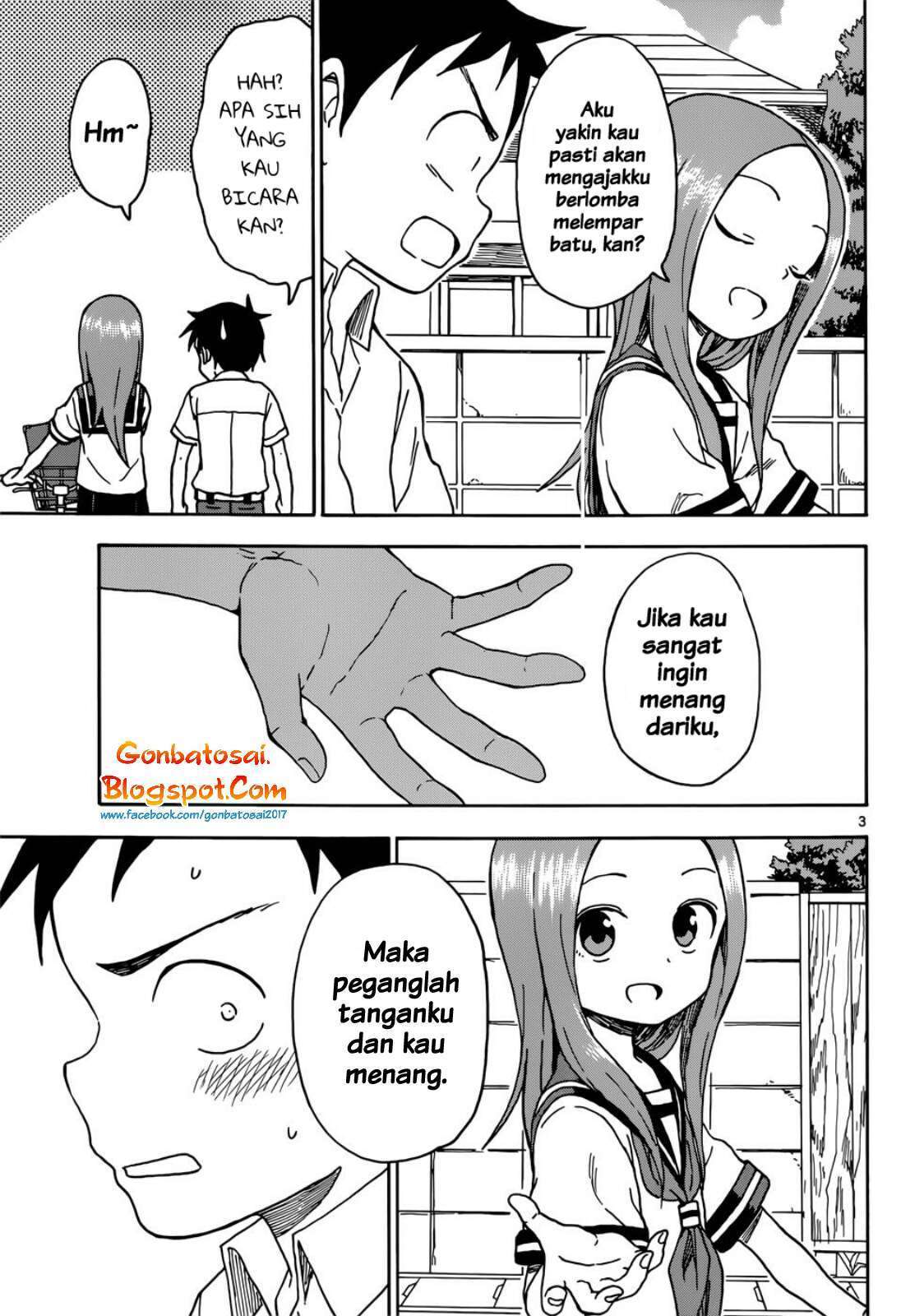 Karakai Jouzu no Takagi-san Chapter 64 Gambar 5