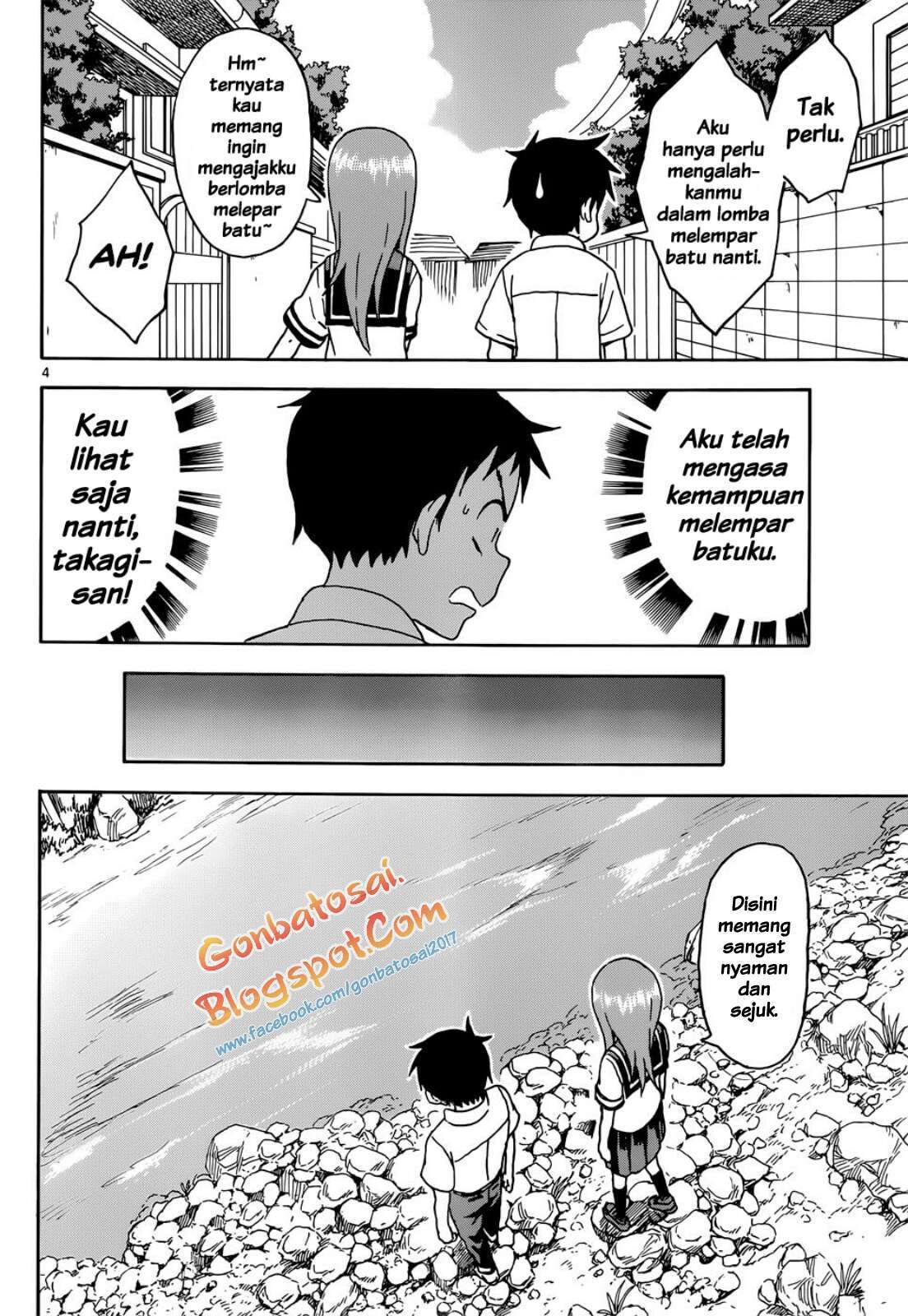 Karakai Jouzu no Takagi-san Chapter 64 Gambar 6