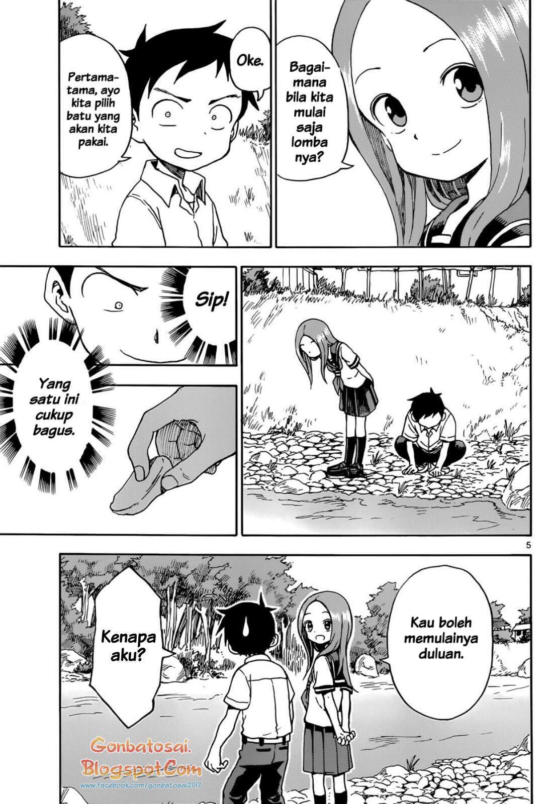 Karakai Jouzu no Takagi-san Chapter 64 Gambar 7