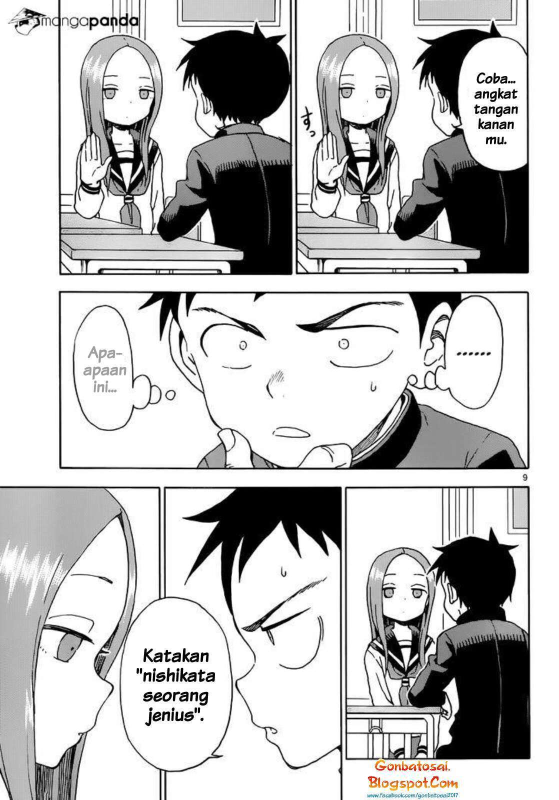 Karakai Jouzu no Takagi-san Chapter 63 Gambar 13