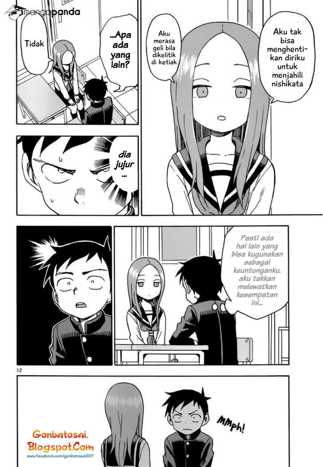 Karakai Jouzu no Takagi-san Chapter 63 Gambar 15