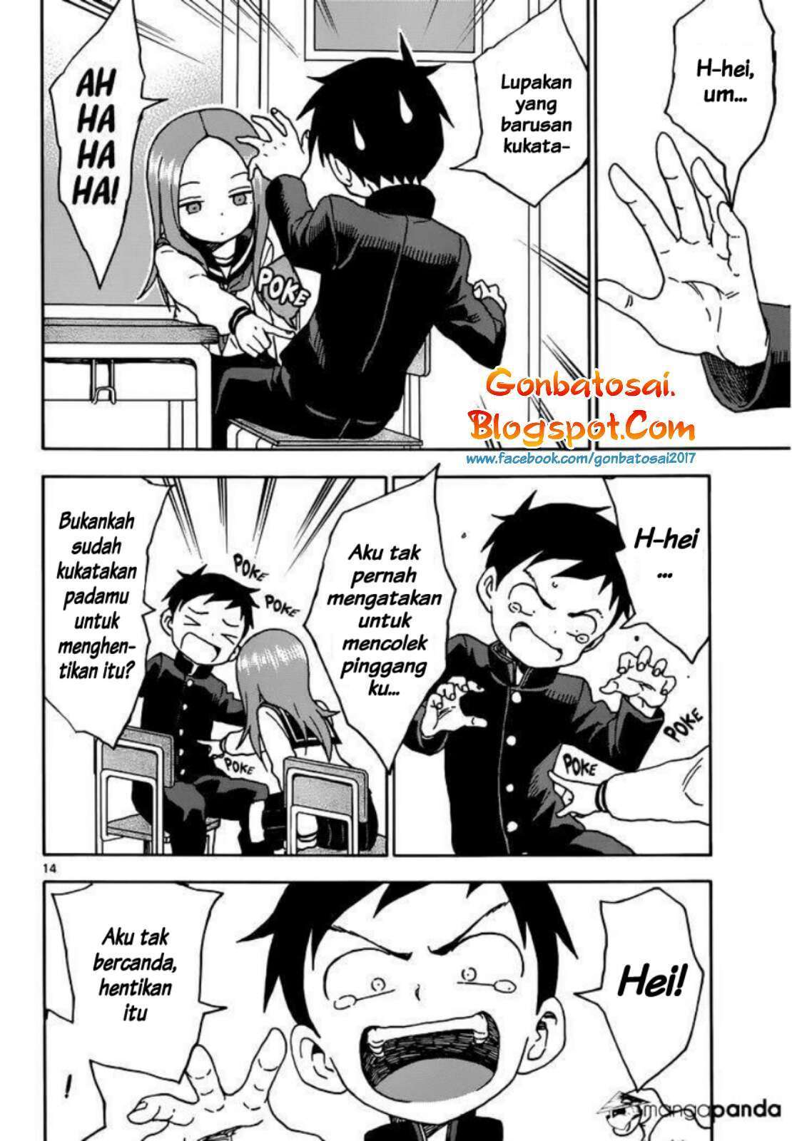 Karakai Jouzu no Takagi-san Chapter 63 Gambar 18