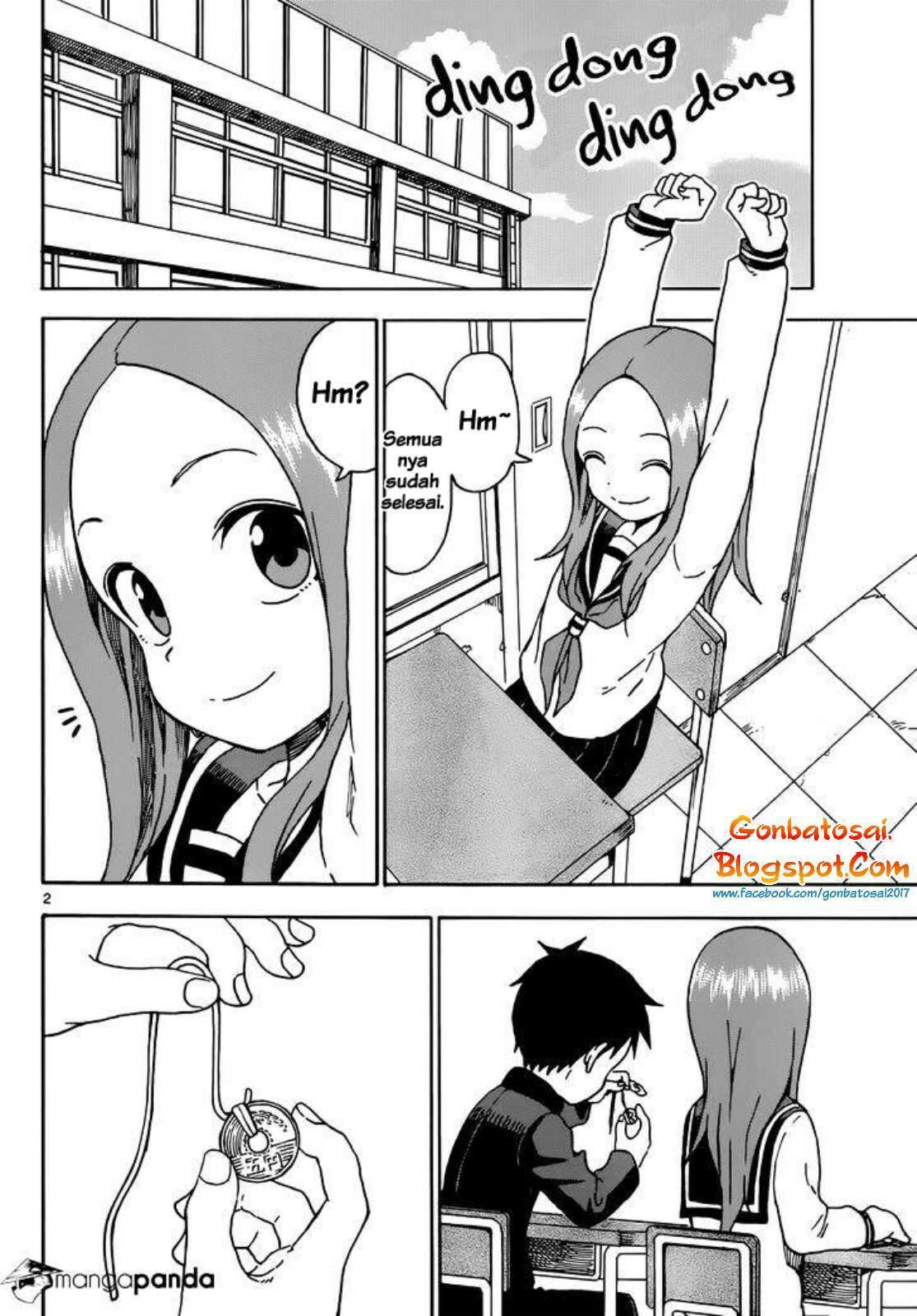 Karakai Jouzu no Takagi-san Chapter 63 Gambar 5