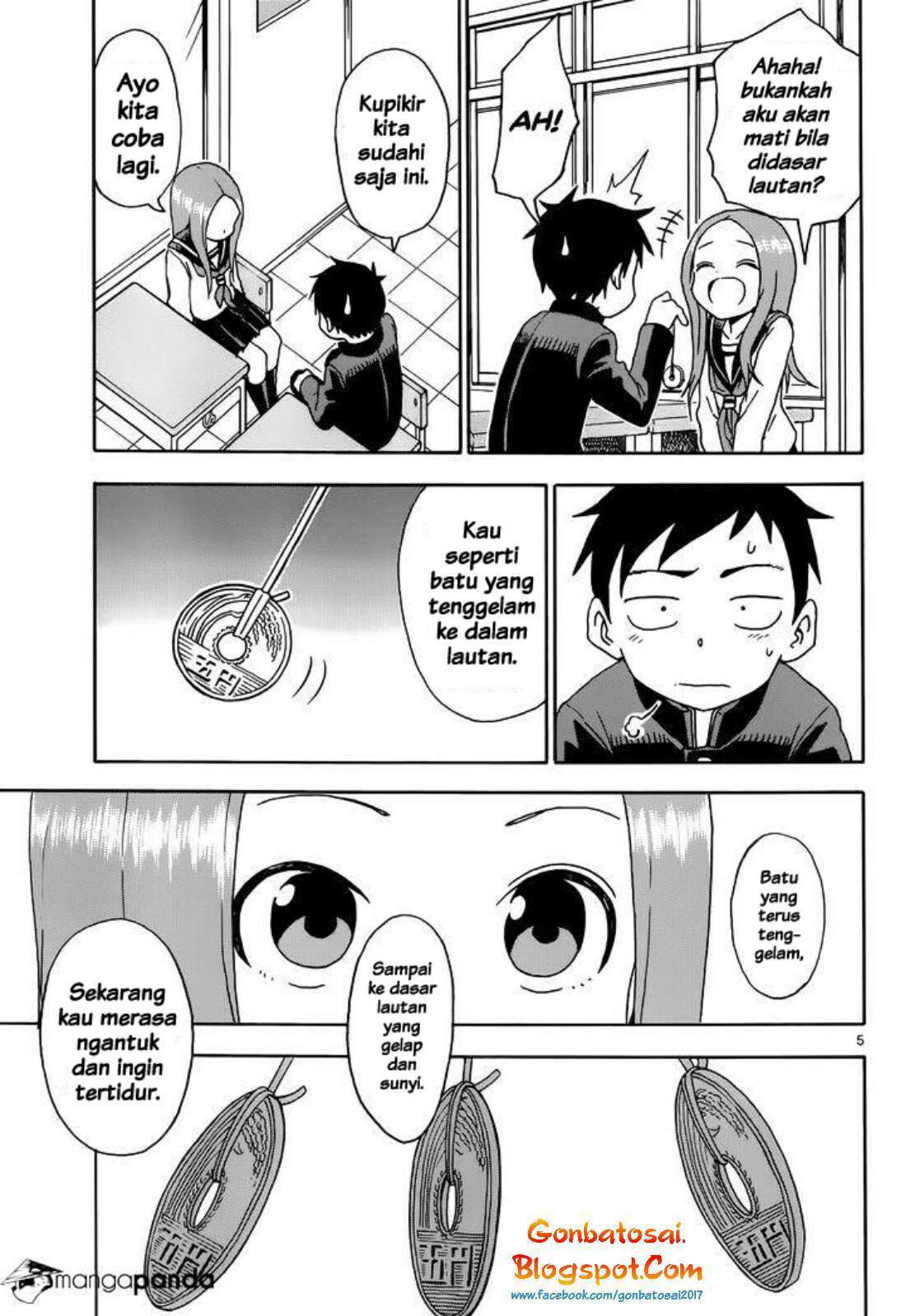 Karakai Jouzu no Takagi-san Chapter 63 Gambar 8