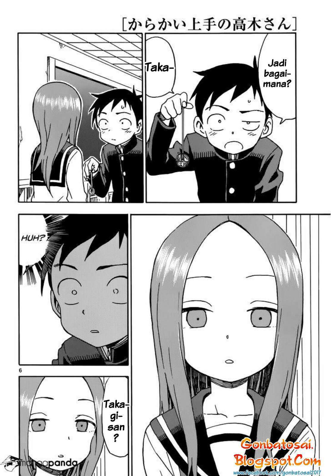 Karakai Jouzu no Takagi-san Chapter 63 Gambar 9