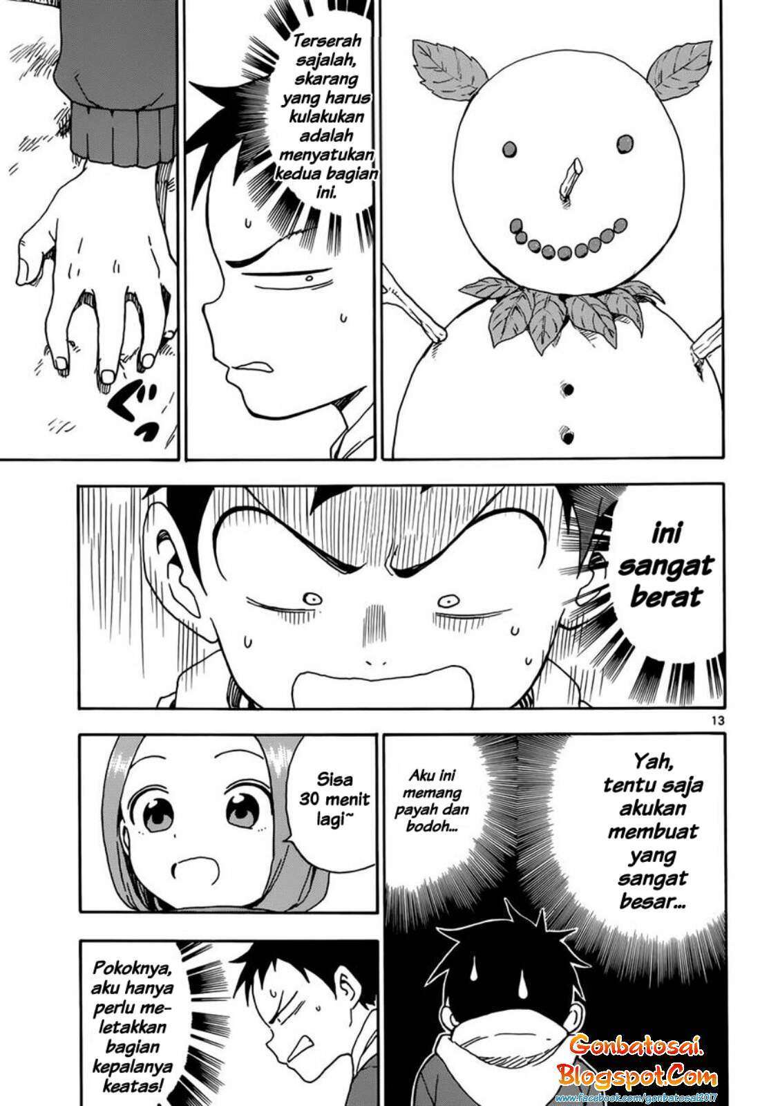 Karakai Jouzu no Takagi-san Chapter 62 Gambar 16