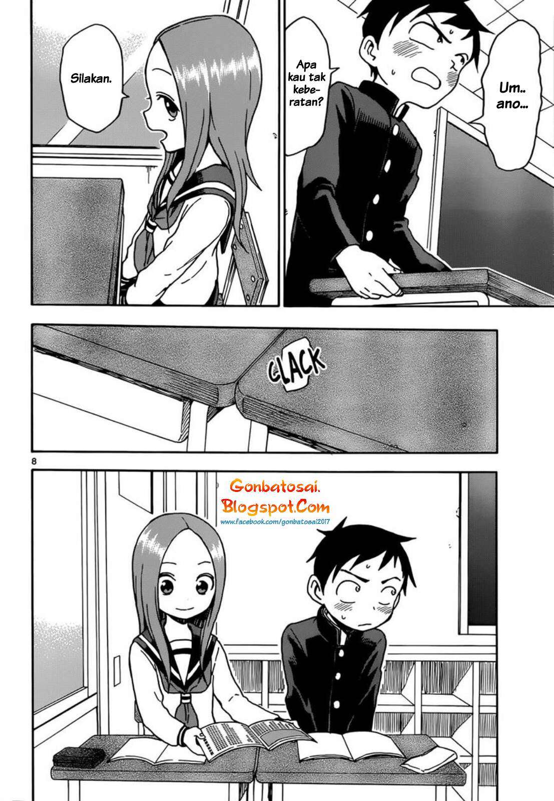 Karakai Jouzu no Takagi-san Chapter 61 Gambar 10