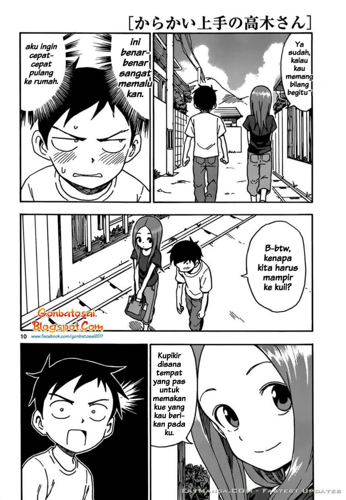 Karakai Jouzu no Takagi-san Chapter 60 Gambar 11